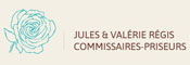 Jules & Valérie Régis COMMISSAIRES-PRISEURS Logo
